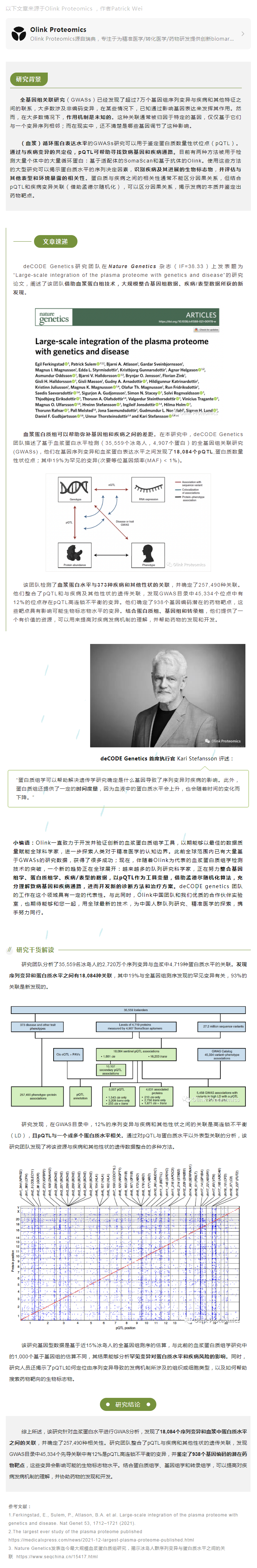 Nat Gen 干貨 |deCODE 團(tuán)隊(duì)借助血漿蛋白組大規(guī)模整合基因組數(shù)據(jù)在疾病領(lǐng)域新發(fā)現(xiàn)