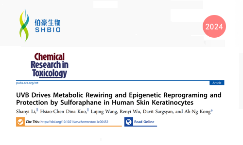 文獻(xiàn)解讀 | UVB 驅(qū)使人類皮膚角質(zhì)形成細(xì)胞的代謝重組和表觀遺傳學(xué)重編程而蘿卜硫素治療 UVB 造成的皮膚損傷